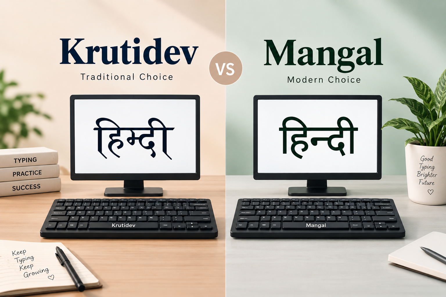 Krutidev vs Mangal Font — Which One Should You Learn for Hindi Typing?